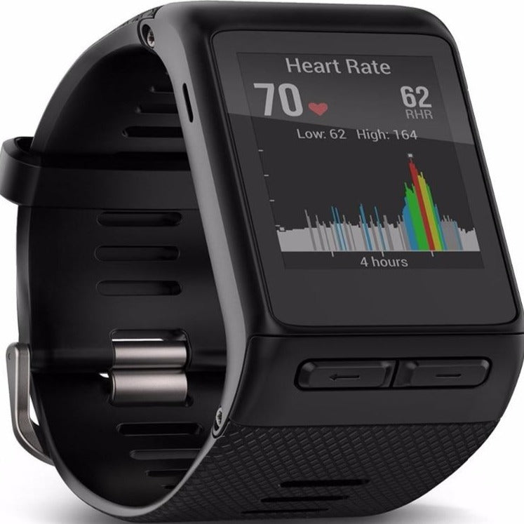 Garmin VActive Heart Monitor Black Regular cycling run swim walk Watch