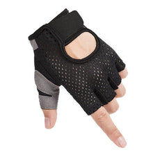 Load image into Gallery viewer, Summer Sports Gym gloves female weightlifting exercise fitness yoga equipment training half finger Thin breathable non-slip S/M
