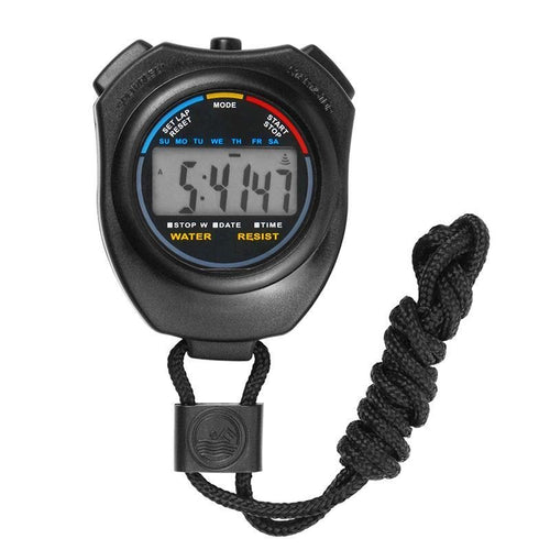 Digital Professional Electronic Chronograph Sports Stopwatch Timer Stop Watch Great for Sports Coaches