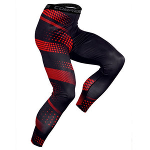 New Men's Running Compression Sport Leggings Gym Fitness Sportswear Run Jogging Men Camouflage Footbll Trousers