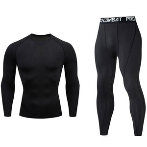 2020 New sale Compression sportswear Running tights Gym sweat Quick drying Jogging sports suits