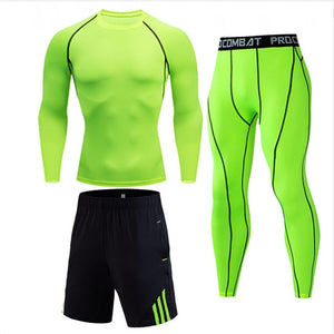 2020 New sale Compression sportswear Running tights Gym sweat Quick drying Jogging sports suits