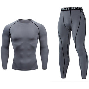 2020 New sale Compression sportswear Running tights Gym sweat Quick drying Jogging sports suits