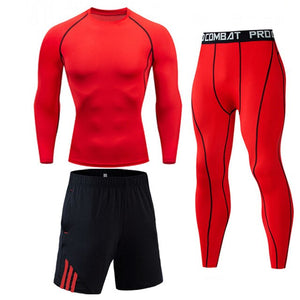 2020 New sale Compression sportswear Running tights Gym sweat Quick drying Jogging sports suits