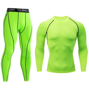 2020 New sale Compression sportswear Running tights Gym sweat Quick drying Jogging sports suits