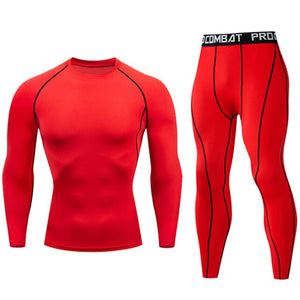 2020 New sale Compression sportswear Running tights Gym sweat Quick drying Jogging sports suits