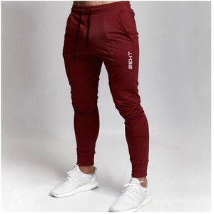 2020 men's sports pants side stripes men's sportswear jogging cotton new men's gym sports pants