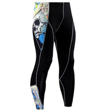 Load image into Gallery viewer, Men&#39;s compression sport running baskttball pants gym bodbilding pants jogging fitness skinny leggings