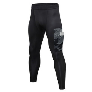 New Men CamoufIage Sport Running Tights Men's Gym Training Sport Jogging Running Pants Men Slim Sport