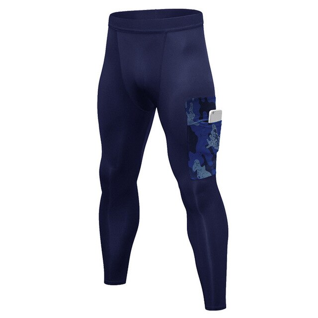 New Men CamoufIage Sport Running Tights Men's Gym Training Sport Jogging Running Pants Men Slim Sport