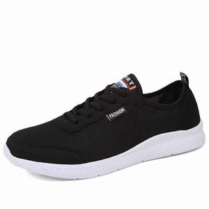 Men's Sports Shoes Low Male Snaekers Slip-on Running Shoes Men Fly Weaving Sport Shoe Male Black Footwear