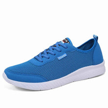 Load image into Gallery viewer, Men&#39;s Sports Shoes Low Male Snaekers Slip-on Running Shoes Men Fly Weaving Sport Shoe Male Black Footwear