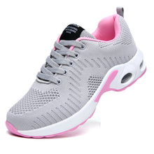 Load image into Gallery viewer, 2020 New Men Mesh Weaving Snaekers Brand Air Cushion Running Shoes brand off black sport shoes Platform shoes