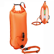 Load image into Gallery viewer, Bag Inflatable Swimming Life Bag Floating Dry Bag Diving Safety Signal Air Bag Rescue