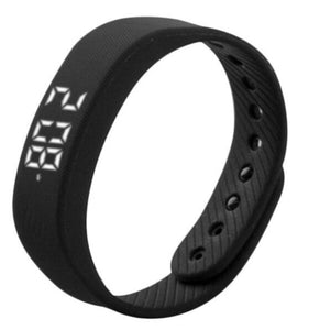 Sport Pedometer Watch Standby Bracelet Waterproof Run Step Trakker Pedometer Fitness Bracelet Black Men