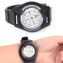 Load image into Gallery viewer, Tactical Wrist Compass Special For Miltary Outdoor Survival Camping Hikng Watch Black