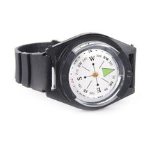 Load image into Gallery viewer, Tactical Wrist Compass Special For Miltary Outdoor Survival Camping Hikng Watch Black