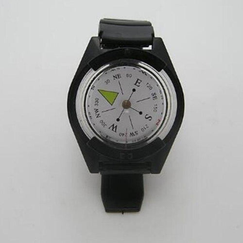 New Watch type Outdoor Compass Watch-type Compass Black