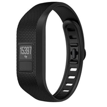 Load image into Gallery viewer, Vivofit Replaced Silicone Wristband Watch Strap Bracelet White/Black