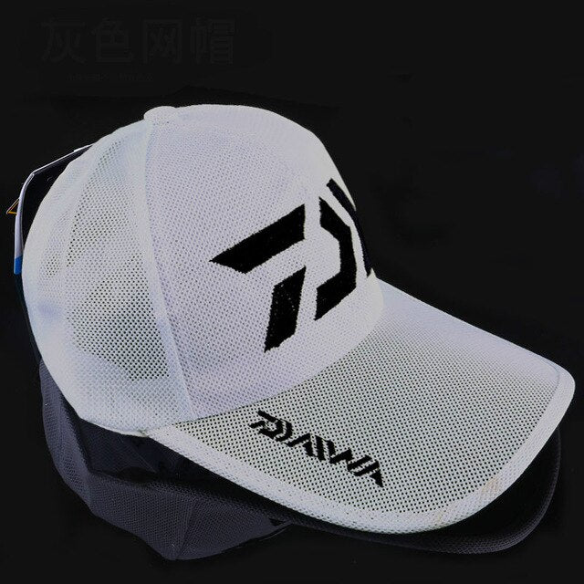 2020 New Summer Male Men Fishing Caps Sunshade Sun Protection Breathable Mesh Cap Outdoor Sports Hat