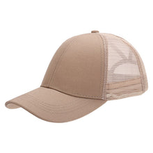 Load image into Gallery viewer, Summer Men Tenins Caps Ponytail Basebll Cap back Men Sun Shade Sport Mesh Hat Sport