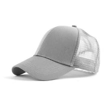 Load image into Gallery viewer, Summer Men Tenins Caps Ponytail Basebll Cap back Men Sun Shade Sport Mesh Hat Sport