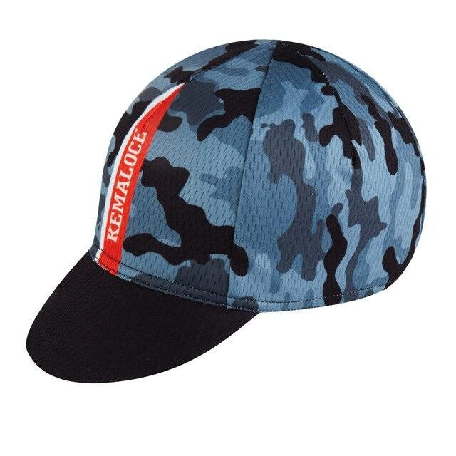 Polyester Wholesale Road Bicycle Black Summer Camouflage Cycling Cap Cappellini Ciclismo Men Hat